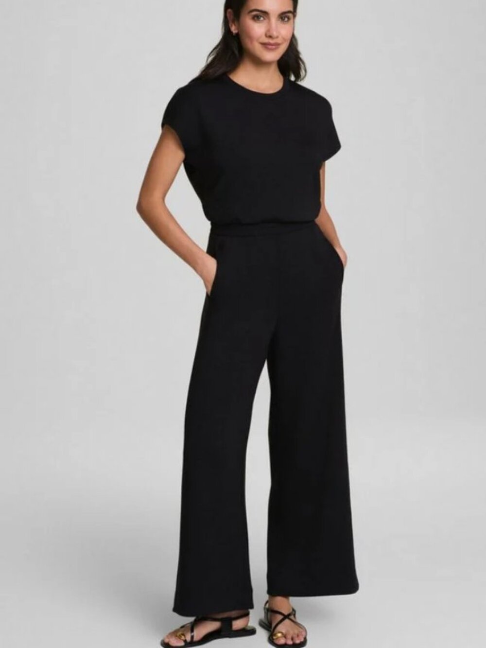 NWT SPANX | AirEssentials® Cap Sleeve UPF 50+ Cinched Jumpsuit, Size M